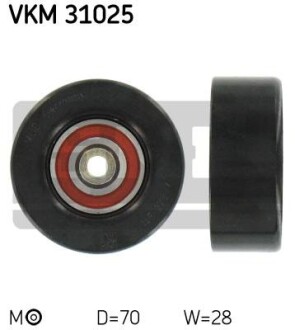 Натяжний ролик skf vkm 31025