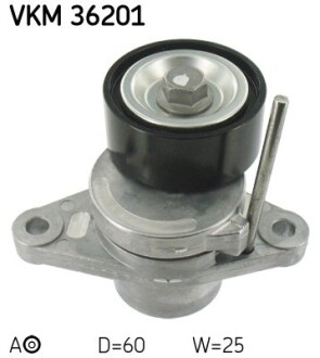 Натяжний ролик skf vkm 36201