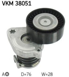 Шків генератора RENAULTTOR skf vkm38051