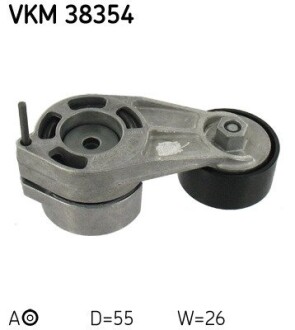 Роликовый модуль натяжителя ремня skf vkm 38354