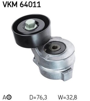 Роликовый модуль натяжителя ремня skf vkm 64011