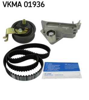 Роликовый модуль натяжителя ремня (ролик, ремень) skf vkma 01936