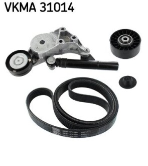 Роликовый модуль натяжителя ремня (ролик, ремень) skf vkma 31014