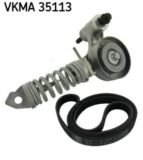 Роликовый модуль натяжителя ремня (ролик, ремень) skf vkma 35113