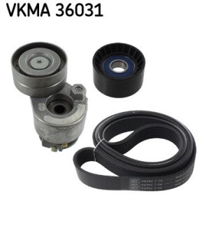 Комплект доріжкового ремня skf vkma 36031