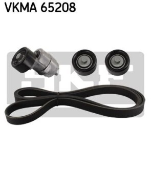 Комплект (ремінь+ролики) skf vkma 65208