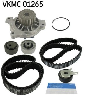 Роликовый модуль натяжителя ремня (ролик, ремень, насос) skf vkmc 01265