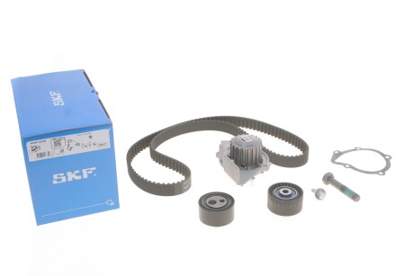 Комплект (ремінь+ролик+помпа) skf vkmc 03246