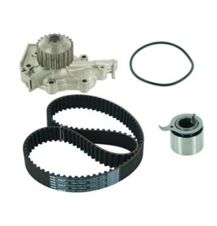 Комплект (ремінь+ролик+помпа) skf vkmc 90008