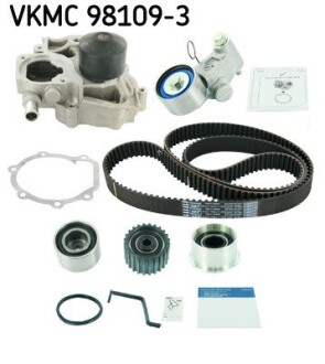 Роликовый модуль натяжителя ремня (ролик, ремень, насос) skf vkmc 98109-3