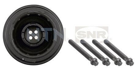 Шків колінвалу BMW 3 (E46/E90)/5 (E60)/X5 (E70) 3.0D 02-13 (4PK + 6PK) (M57) SNR snr ntn dpf350.06k1