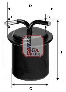 Фильтр топливный sofima s 1541 B