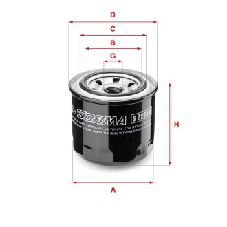 Фильтр масляный sofima s 2290 R