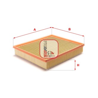 Фильтр воздушный sofima s 3541 A