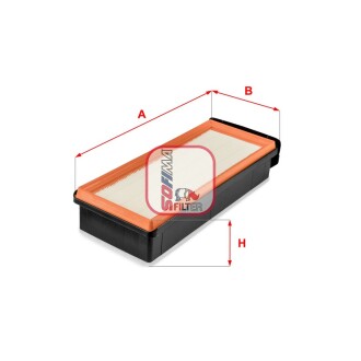 Фільтр повітряний BMW 3 (F30/F80)/ 5 (F10)/X5 (F15) 10-18 (N57) sofima s 3655 A