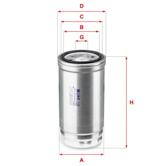 Фильтр топливный sofima s 4417 NR