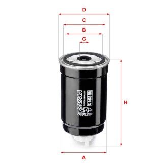 Фильтр топливный sofima s 4439 NR