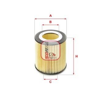 Фільтр масляний BMW (E90/F30)/5 (E60/F10) 05-16 (N52/N53/N20/N55) sofima s 5058 PE