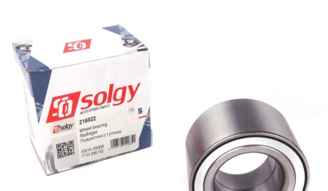 Подшипник ступицы solgy 216022