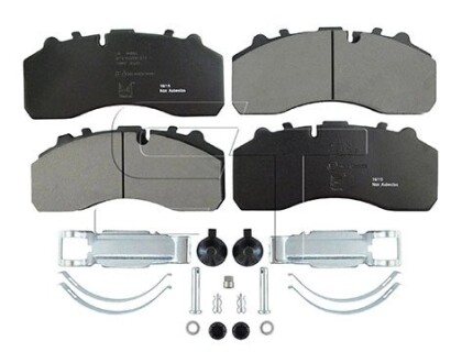 КМП гальмівних колодок st-templin 03.120.8700.121
