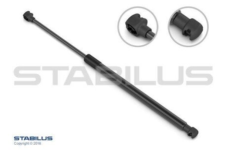 Амортизатор кришки багажника Audi A5 Sportback 09-17 stabilus 124051