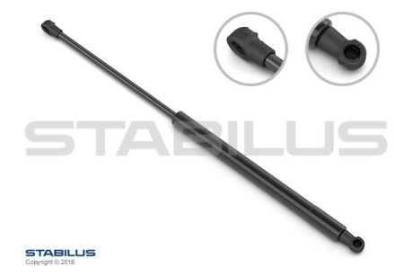 Газовий упор, бардачок stabilus 5804ZA