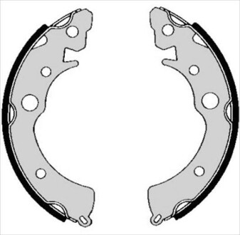 Гальмівні колодки барабанні starline bc 04810