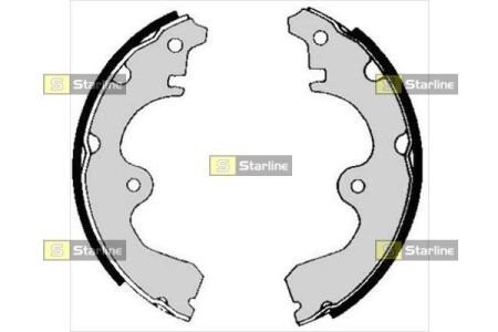 Гальмівні колодки барабанні starline bc 05270