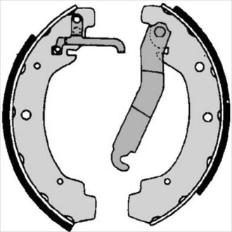 Гальмівні колодки барабанні starline bc 06740