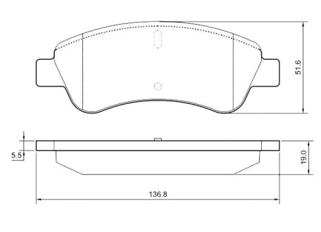 Гальмівні колодки дискові starline bd s842p