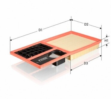 Фільтр повітряний tecneco ar1001pm