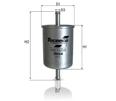 Фільтр паливний tecneco in94