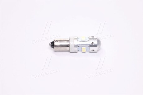 Лампа LED габарит, панель приладів, 24V T4W (BA9S) 8SMD CANBUS WHITE <> tempest tmp-L11158CHW