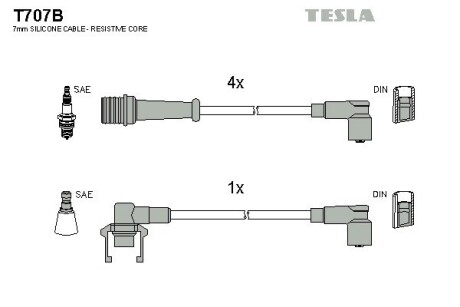 Tesla t707B