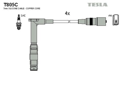 Tesla t805C