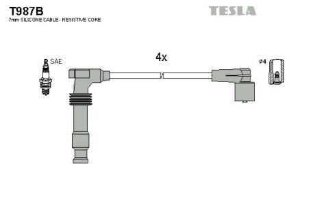 Tesla t987B