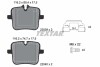 Колодки гальмівні (задні) BMW M5 (G30)/X5 (G05)/X6 (G06) 17- (TRW) (з аксесуарами) textar 2203901 (фото 2)