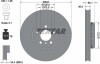 Диск гальмівний (передній) BMW 5 (F10/F11)/6 (F12/F13)/7 (F01-F04) 09- (348x36) (R) PRO+ textar 92253825 (фото 2)