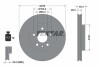 Диск тормозной (передний) Opel Astra K 15- (276x26) R15 PRO textar 92277103 (фото 1)