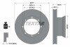 Диск тормозной (задний) MB Atego 2/3 98- (377x45) textar 93101500 (фото 2)