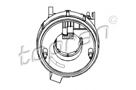 Кольцо с контактной пластиной topran / hans pries 112409