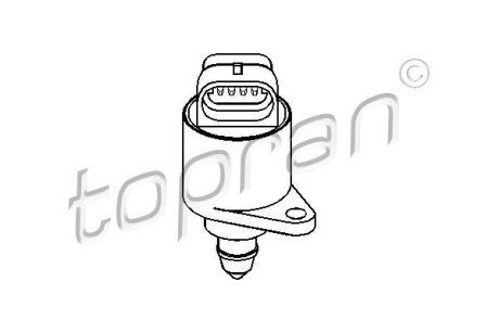 Регулятор холостого ходу topran / hans pries 721482