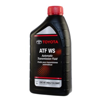 Трансмиссионное масло ATF WS(USA) синтетическое 1 л toyota 00289ATFWS (фото 1)