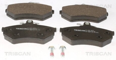 Колодки тормозные передние triscan 811010975