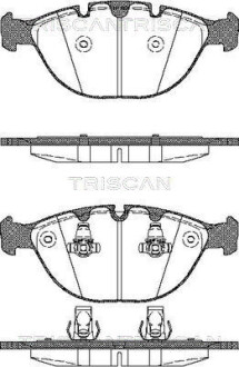 Колодки гальмівні передні triscan 811011011