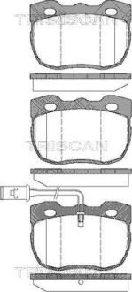 Колодки тормозные передние triscan 811017006