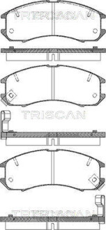 Колодки гальмівні передні triscan 811050881