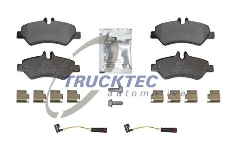 Колодки тормозные trucktec 02.35.195