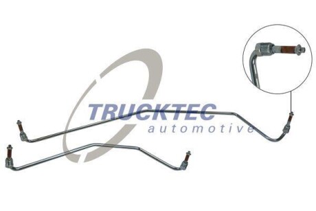 Трубки рулевой рейки trucktec 02.37.904