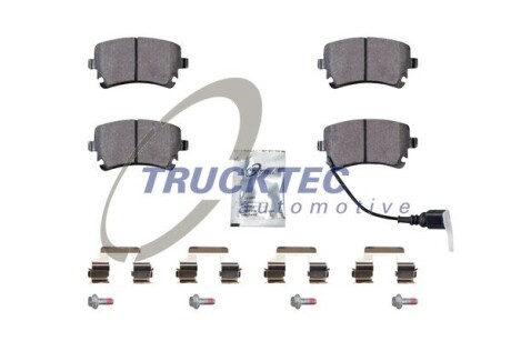 Колодки тормозные trucktec 0735239 (фото 1)